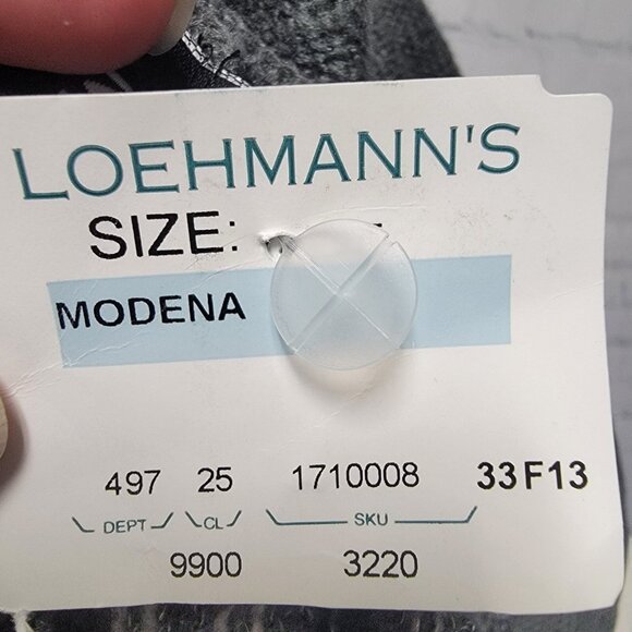 NWT Women's Modena Striped Knit Infinity Scarf‎ One Size NEW - Picture 4 of 4